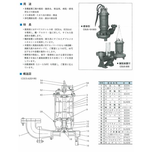 日本EIM WM 型潛水攪拌器WM-5B