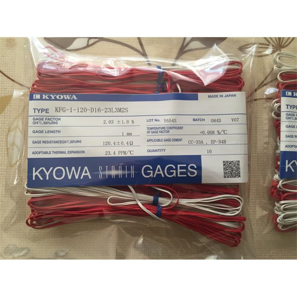 日本KYOWA共和配件耗材應變片KFGS-2NE-120-C1-16 L30C2R
