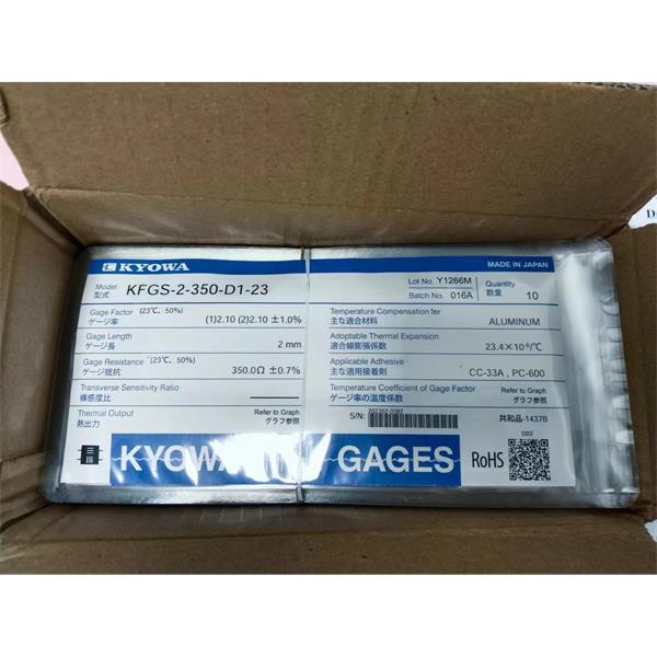 日本KYOWA應力測量應變片KFGS-2-350-D2-16 L15C3S