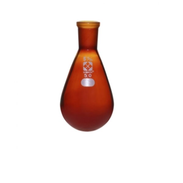 日本SIBATA柴田科學滑動茄子瓶棕色005270-1550