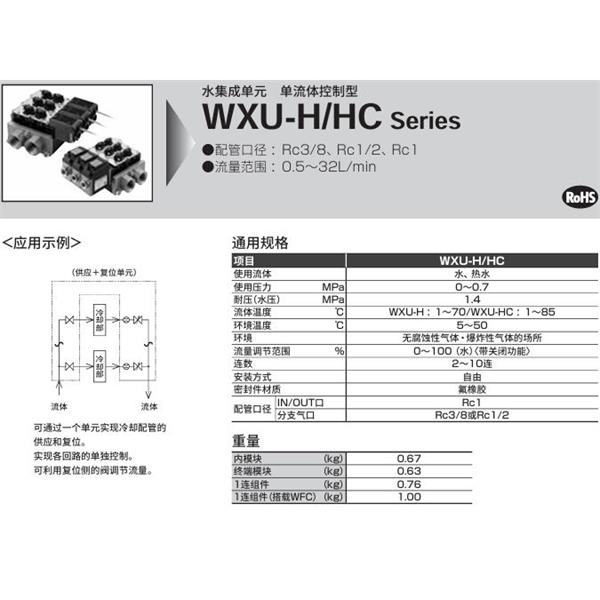 CKD喜開理水集成單元WXU-H-4-L-15-04-A0P1