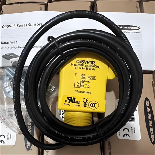 BANNER邦納Q20系列工業(yè)級光電傳感器Q20KAF400Q7